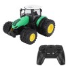 Shanrya Tracteur télécommandé, Jouets de Véhicule Agricole pour Enfants 2,4 GHz 4 Canaux en Plein Air Vert 