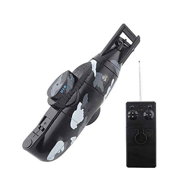 RiToEasysports sous-Marin télécommandé à 6 Canaux, Bateau de Plongée électrique sous-Marin RC pour Garçons Filles Vert 