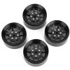 Shanrya Moyeu de Jante de Voiture RC, moyeu de Roue Beadlock, moyeu de Roue télécommandé Flexible Durable 4pcs moyeu de Roue 