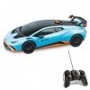 MONDO Motors, Lamborghini Huracan STO 2,4 GHz, modèle à léchelle 1 : 24, jusquà 8 km/h de Vitesse, Voiture Jouet pour Enfan