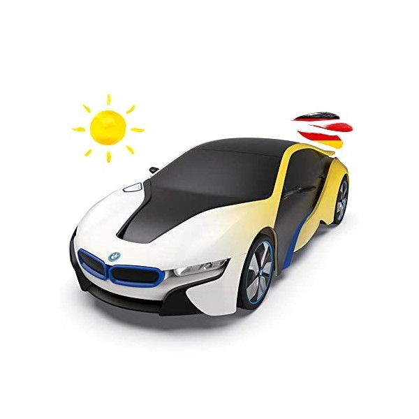 Himoto HSP Modèle de voiture télécommandé - Compatible avec BMW i8 - Édition sensible UV - Échelle 1:24 - Voiture de sport av