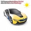 Himoto HSP Modèle de voiture télécommandé - Compatible avec BMW i8 - Édition sensible UV - Échelle 1:24 - Voiture de sport av