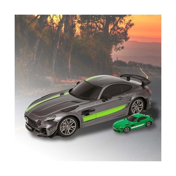 Himoto HSP Modèle réduit de voiture radiocommandée RC, compatible avec la Mercedes-Benz AMG GT Pro Edition, véhicule à léche