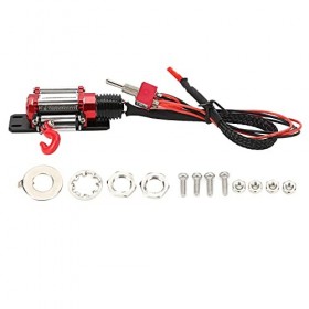 Dilwe Treuil de Voiture RC, Treuil électrique en Métal RC Treuil RC pour Accessoires de Mise à Niveau de Voiture descalade d