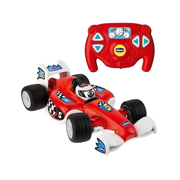 Chicco- Voiture radiocommandée, 00011333000000, Rouge