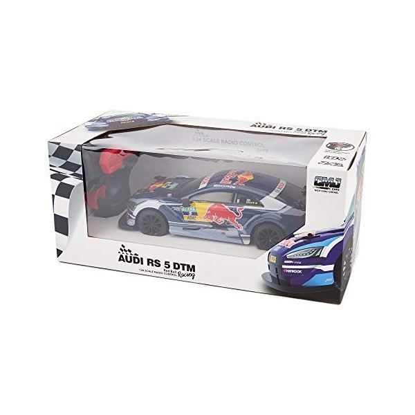 Cmj Radio Télécommande 1:24 2.4Ghz Officiel sous Licence Audi RS5 DTM Jouet RC Voiture