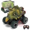 SNADER Monster Auto, 1:43, Mini dinosaure, télécommandé, monstertrucks avec lumière, pour enfants, cadeau danniversaire pour