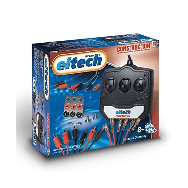 Eitech - 2042586 - Jeu De Construction - C136 - Boîtier Complémentaire Trois Canal Télécommande avec Câble