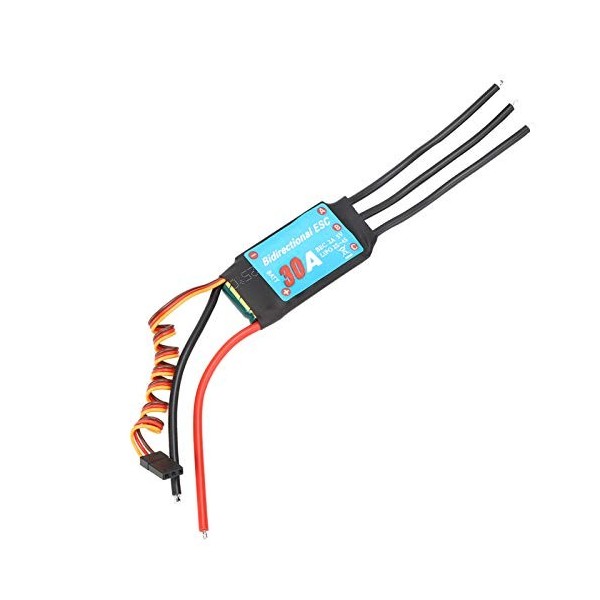 VGEBY brushless ESC, 20-60A unidirectionnel 1: 1 Sortie de Puissance télécommande Voiture brushless ESC RC régulateur électro