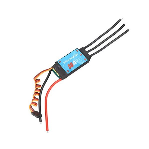 VGEBY brushless ESC, 20-60A unidirectionnel 1: 1 Sortie de Puissance télécommande Voiture brushless ESC RC régulateur électro
