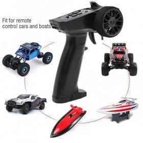 WANGCL Turbo Racing 91803G-VT RC 2.4GHz 3CH Radio Transmetteur Télécommande avec Récepteur pour RC Voiture Bateau