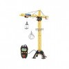 DICKIE TOYS- 20 346 2412 - Radio Commande - Voiture - Grue Mega Crane, 120 cm, Multicolore