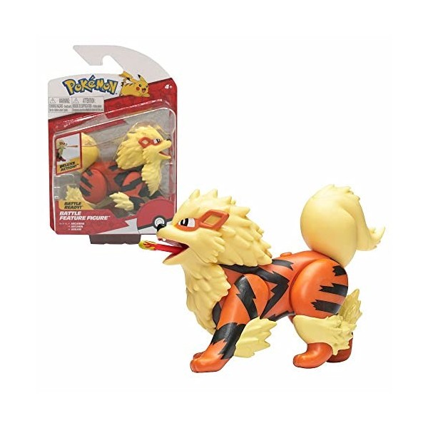 Pokemon Sélection Battle Feature Figures Figurine daction Amovible de Luxe, Chiffres du Jeu:Dracaufeu