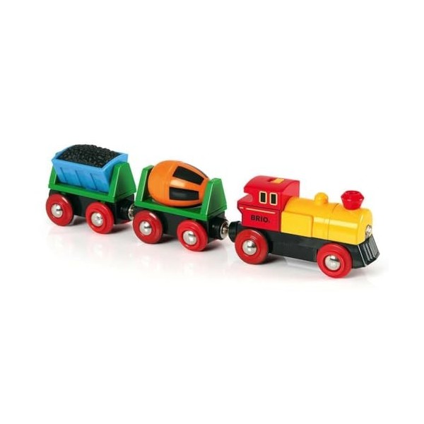 BRIO World - 33319 - TRAIN DE MARCHANDISES AVEC LUMIERE