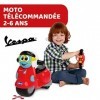 Chicco Vespa Primavera Moto Télécommandée , Radiocommandée avec Guidon Intuitif, Klaxon et Bruits de Moteur - Cadeau pour Gar