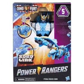 PTERA Freeze Zord Figurine Transformable Power Rangers Dino Fury - Hauteur 25cm