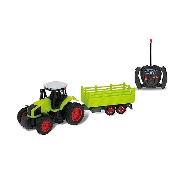 Teorema Giocattoli 67940 Tracteur Radiocommandé Rc avec Remorque Amovible