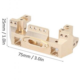 Support de servo pour Support de Pare-Chocs Avant en Laiton Modèle de télécommande Accessoires de Support de servo Convient p
