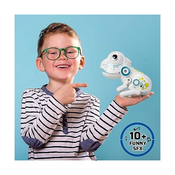 Silverlit Robo Frog YCOO Robo Frog sur Grenouille télécommandée Qui Peut Sauter, Jouer à des Jeux, Attraper des Choses et Fai