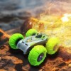 STANBOW Voiture de Course RC, 1:28 4WD Monster Truck Double Face 360 ​​° Rotating Tumbling Télécommande 2.4 GHz Hors Route Co