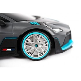KandyToys Bugatti Divo Télécommande pour voiture télécommandée 1:24 R/C Modèle sous licence officielle Bugatti