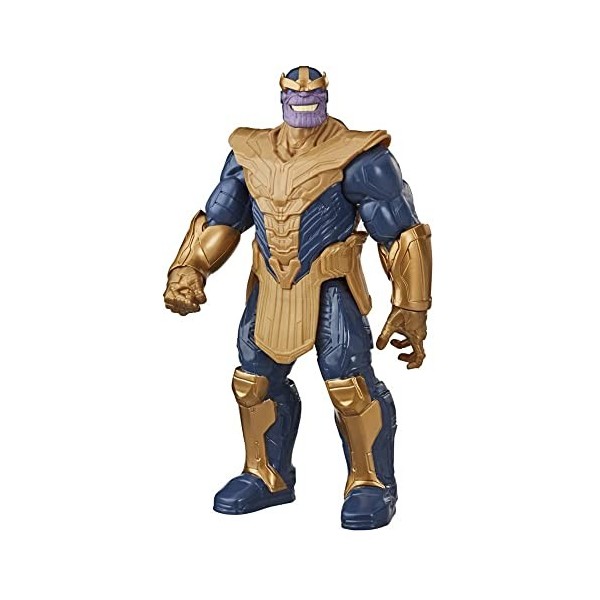 Avengers Marvel Titan Hero Series Blast Gear Deluxe Thanos Action Figure,Toy, Inspired byMarvel Comics, for Children Aged 4 a