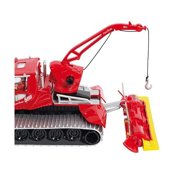 siku 4914, Pistenbully, 1:50, Métal/Plastique, Rouge, Treuil extensible