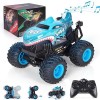 Ltteaoy Voitures télécommandées muteables Monster Truck pour enfants de 360 ° rotatives à 360 ° pour garçons de 3 ans, véhicu