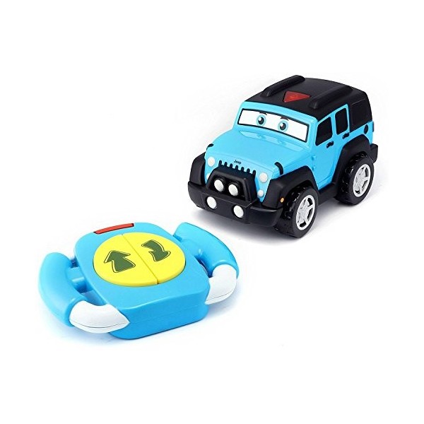 Bburago Maisto France - 82301 - Voiture radiocommandée Bébé Lil Drivers - Jeep Wrangler