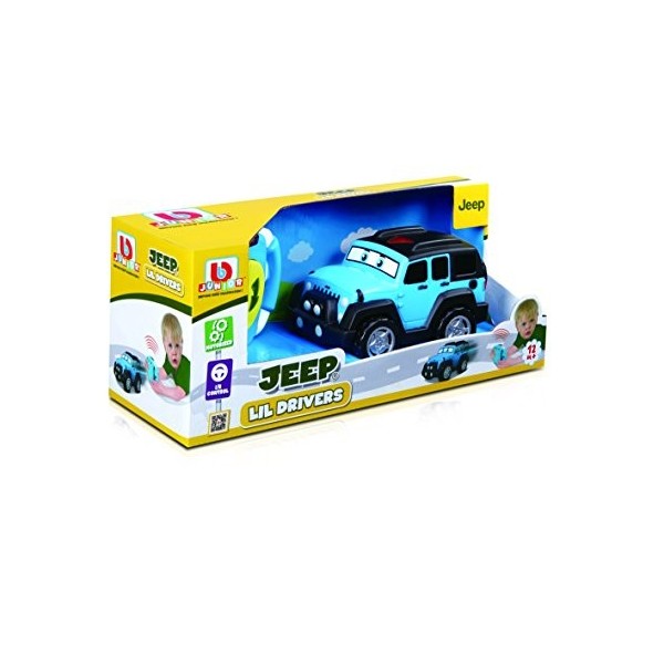 Bburago Maisto France - 82301 - Voiture radiocommandée Bébé Lil Drivers - Jeep Wrangler