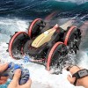 Siereolly Capteur de gestes amphibie télécommandé pour voiture, bateau, 4 WD - Rotation à 360 ° / lumière / effet flip spécia