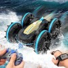 Siereolly Capteur de gestes amphibie télécommandé pour voiture, bateau, 4 WD - Rotation à 360 ° / lumière / effet flip spécia