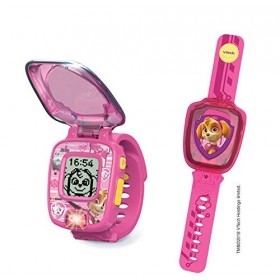 VTECH- Montre Interactive DE Stella Paw Patrol-PatPatrouille Jouets ELECTRONIQUES EDUCATIFS, 80-199585, Multicolore - Versio