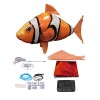 Fauitay Requin Volant télécommandé gonflé RC Ballon Gonflable Jouet Requin Clown Poisson Enfants Cadeau Poisson-Clown Orange