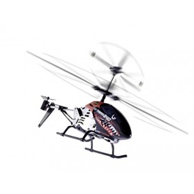 Carson 500507172 Easy Tyrann 240 Metal 2,4 GHz 100% RTR – Hélicoptère télécommandé, modèle RTF Ready to Fly Robuste pour dé
