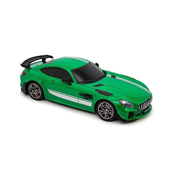 CMJ RC Cars Mercedes GT Pro AMG Voiture Radio télécommandée Gris Échelle 1:24 2,4 GHz Vert 