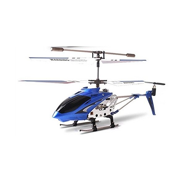 YSILE Syma 2ème édition S107 S107G Nouvelle Version Hélicoptère dintérieur bleu 