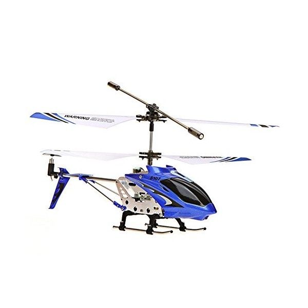 YSILE Syma 2ème édition S107 S107G Nouvelle Version Hélicoptère dintérieur bleu 