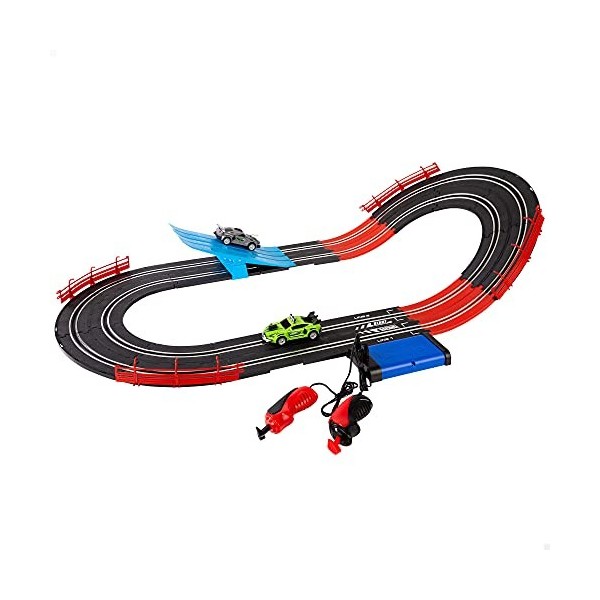 ColorBaby- Speed & go-Piste de Course avec 2 Voitures rc avec télécommande, 49467