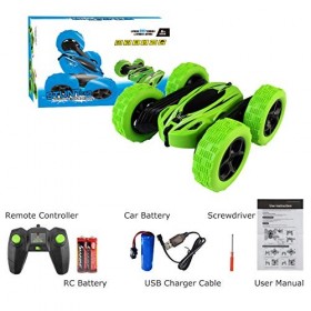Pup Go Une Voiture de Cascade télécommandée adaptée aux Enfants de Plus de 3 Ans, Buggy 4x4, Flip acrobatique à 360 degrés, R