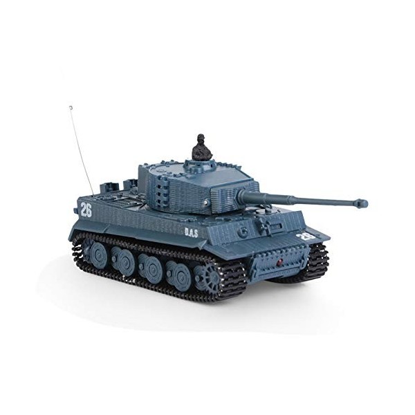 Yosoo Health Gear RC Tank, Mini Tank Toy, Enfants Enfants Véhicule Modèle Panzer Tank, 1:72 Véhicule Tank Militaire, Télécomm