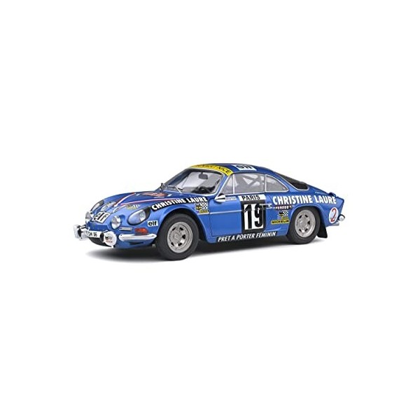 Solido - Alpine A110 1600S - Rallye Monte Carlo 1976-1/18