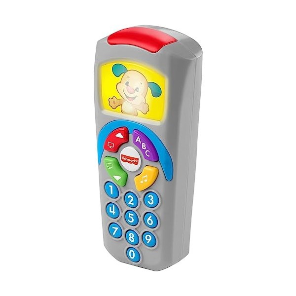 Fisher-Price Puppys Remote n.a Télécommande pour Chiot Laugh & Learn, CMW48, Marron/A