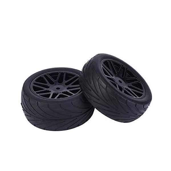 4 Pneus De Camion RC 120mm - Pour Voiture 1/10 Tout-Terrain (Type SCX10) - Caoutchouc, Meilleure Adhérence
