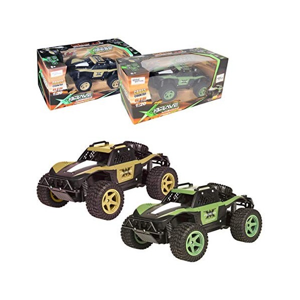 Global Gizmos High Speed RC Off Road télécommande Voiture de Course – Echelle 1 : 20, 22 cm de Long, la Vitesse de 30 km/H