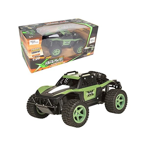 Global Gizmos High Speed RC Off Road télécommande Voiture de Course – Echelle 1 : 20, 22 cm de Long, la Vitesse de 30 km/H