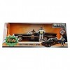 Jada Toys - 98259BK - Batmobile - 1966 Version - Avec Figurines - Echelle 1/24 - Noir/Rouge