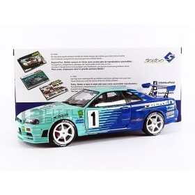 Solido - Nissan Skyline R34 GT-R Falken Drift Livery - 1999-1/18