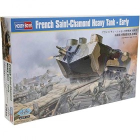 Hobbyboss Echelle 1 : 35&nbsp;Kit modèle Français Saint-chamond Heavy Tank Early Gris 