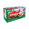 BRIO World - 33886 - Hélicoptère Cargo - Accessoire pour circuit de train en bois - Figurine incluse - Jouet pour garçons et 